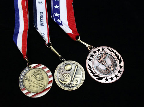 detailed view medal